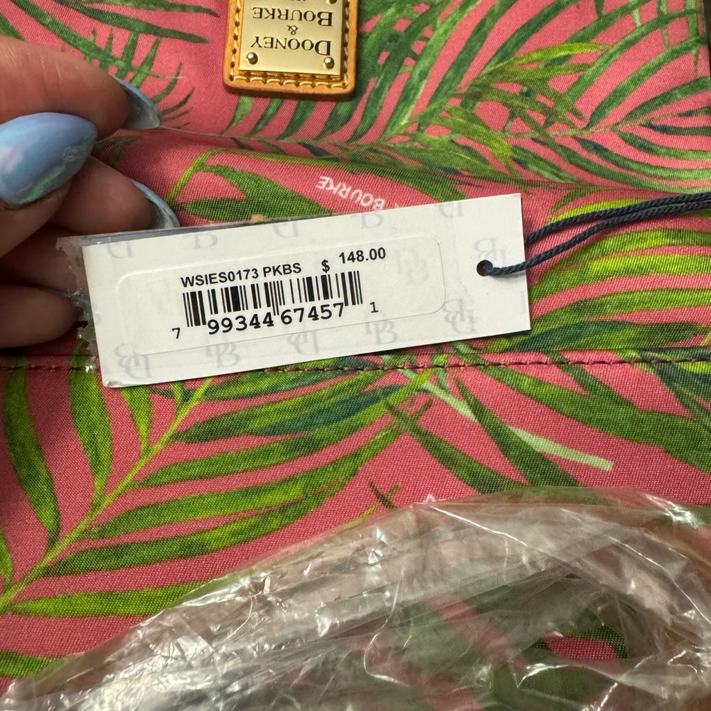 Dooney and Bourke Siesta Key Palm Print Crossbody NWT’s - Picture 4 of 4